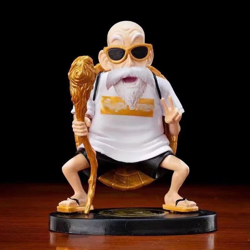 Dragon Ball Z Anime Figure Fashion Style Version Master Roshi Kame Sennin PVC Collection Decoration Action Figurine Toy Kid Gift - Slobuy