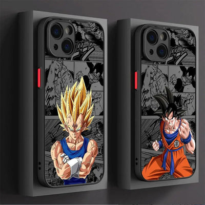 Dragons Balls Phone Case for Apple iPhone 13 14 Plus 15 Pro Max 11 Pro 12 Mini XR 8 SE 7 6S XS MAX Matte Shockproof Armor Cover - Slobuy