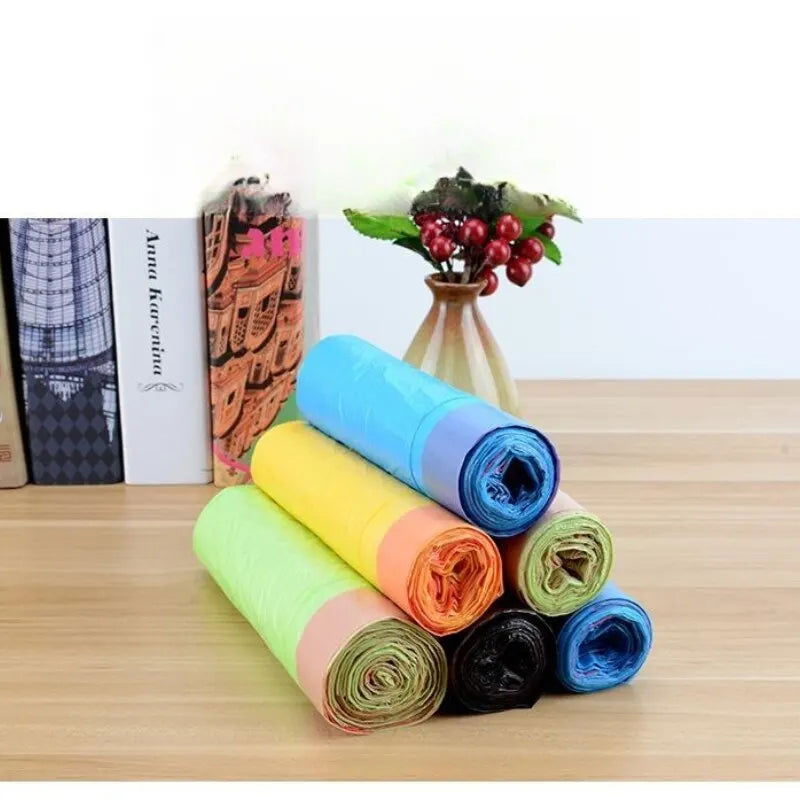 Drawstring Garbage Bag Thickened Garbage Disposal Bag Smart Trash Can Kitchen Toilet Garbage Storage Bag Weighing 10kg - Slobuy