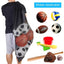 Drawstring Sports Ball Bag Football Mesh Bag Basketball Backpack Football Soccer Volleyball Ball Storage Bags Swimming Gear Bag - Slobuy