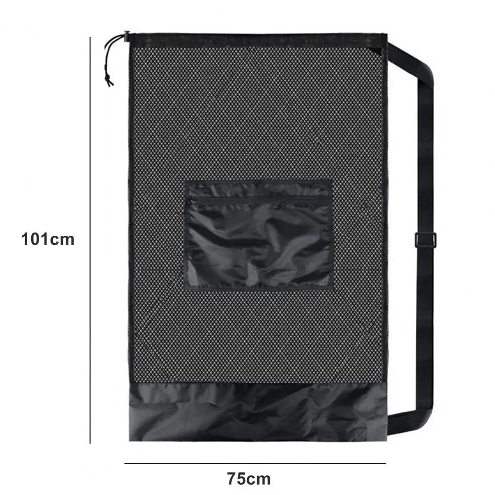 Drawstring Sports Ball Bag Football Mesh Bag Basketball Backpack Football Soccer Volleyball Ball Storage Bags Swimming Gear Bag - Slobuy
