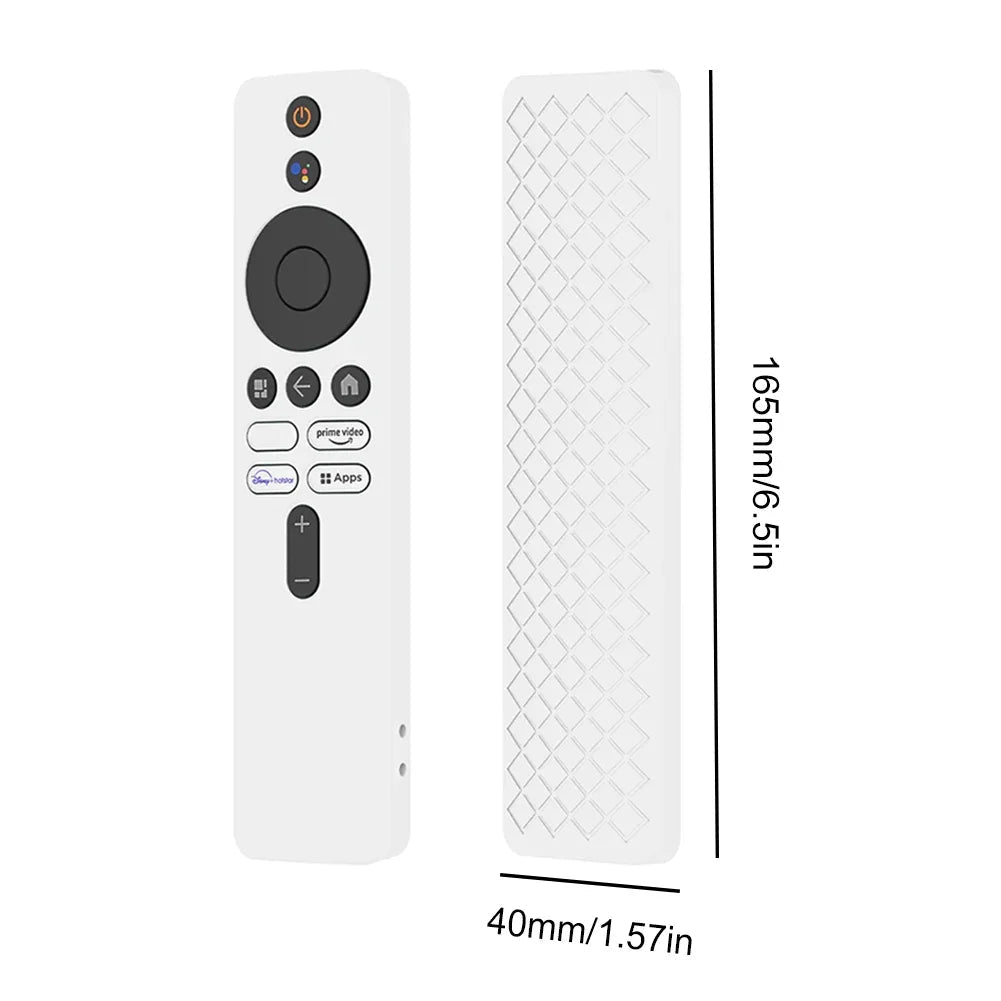Drop-Proof Shell with Lanyard Remote Control Cover Protector Shockproof Anti-Slip Accessories for Xiaomi 4K TV MiBoX 2nd Gen - Slobuy