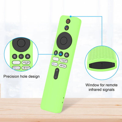 Drop-Proof Shell with Lanyard Remote Control Cover Protector Shockproof Anti-Slip Accessories for Xiaomi 4K TV MiBoX 2nd Gen - Slobuy
