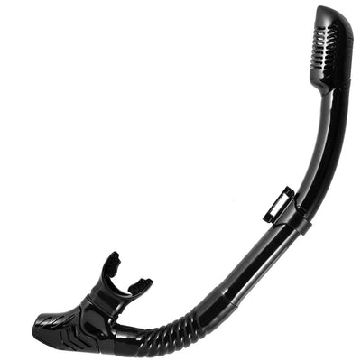 Dry Snorkel Tube Easy Breath Scuba Diving Splash Guard Top Valve Swimming Underwater Equipment For Adults Kids Men Women Youth - Slobuy
