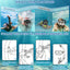 Dry Snorkel Tube Easy Breath Scuba Diving Splash Guard Top Valve Swimming Underwater Equipment For Adults Kids Men Women Youth - Slobuy