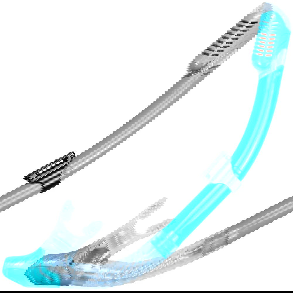 Dry Snorkel Tube Easy Breath Scuba Diving Splash Guard Top Valve Swimming Underwater Equipment For Adults Kids Men Women Youth - Slobuy