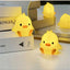 Duck Night Light Bedroom Decoration Cute Cartoon Animal Night Light Christmas Gifts For Kids Room Bedside Sleeping Lamp - Slobuy