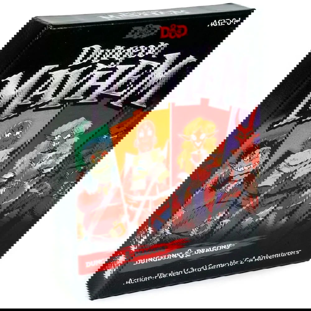 Dungeon Mayhem Dungeons Dragons Card Game 2-4 Players 120 Cards Board Game Party Game for Friends and Family - Slobuy