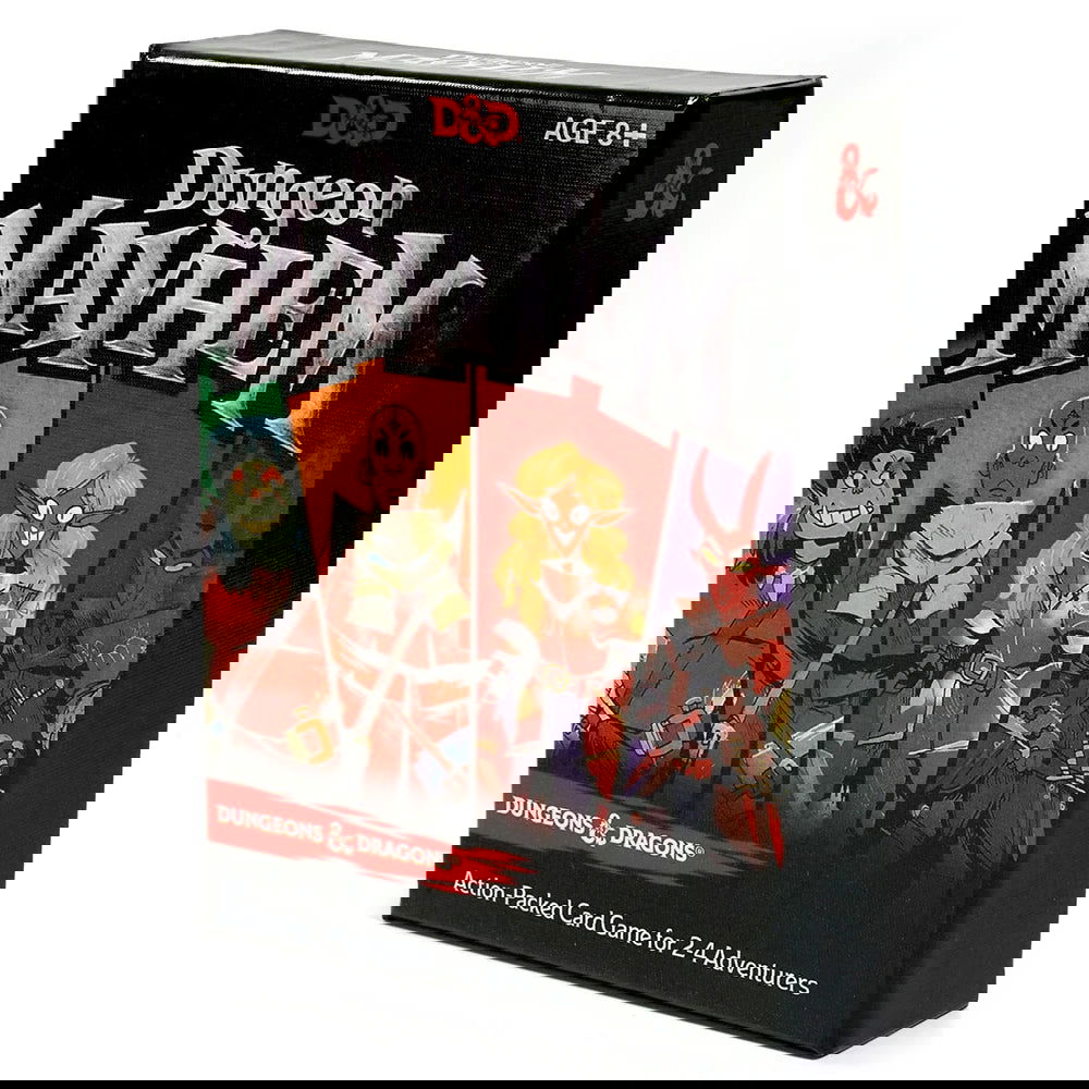 Dungeon Mayhem Dungeons Dragons Card Game 2-4 Players 120 Cards Board Game Party Game for Friends and Family - Slobuy