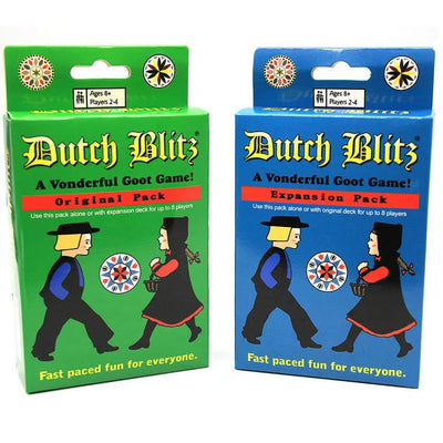 Dutch Blitz The Original Fast Paced Card Game Contains 160 Card Quick And Easy To Learn Great Family Game Fun For Everyone For 2 - Slobuy