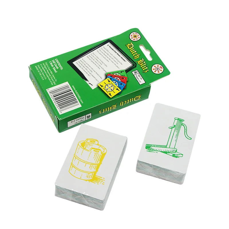 Dutch Blitz The Original Fast Paced Card Game Contains 160 Card Quick And Easy To Learn Great Family Game Fun For Everyone For 2 - Slobuy