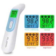 ELERA Digital Ear Thermometer Forehead Non-Contact Baby Body Termometro Infrared LCD Adult Fever IR Household Health Monitors - Slobuy