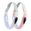 EMS Double Chin V Shape Lift Belt Facial Lifting Massager Face Slimming Vibration Face Lift Device with Remote Control Skin Care - Slobuy