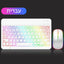 EMTRA Backlit Backlight Bluetooth Keyboard Mouse For IOS Android Windows For iPad Portuguese keyboard Spanish keyboard and Mouse - Slobuy