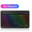 EMTRA Backlit Backlight Bluetooth Keyboard Mouse For IOS Android Windows For iPad Portuguese keyboard Spanish keyboard and Mouse - Slobuy