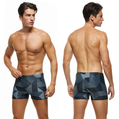 ESCATCH 2024 New Arrivals Men Swimwear Plus Size Fashion Printed Swimsuit Male High Quality Elastic Swim Trunks With Pad - Slobuy