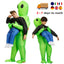 ET Alien inflatable suit Alien Monster Inflatable Costume Scary Green Alien Cosplay Costume For Adult  Party Festival Stage - Slobuy