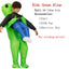 ET Alien inflatable suit Alien Monster Inflatable Costume Scary Green Alien Cosplay Costume For Adult  Party Festival Stage - Slobuy