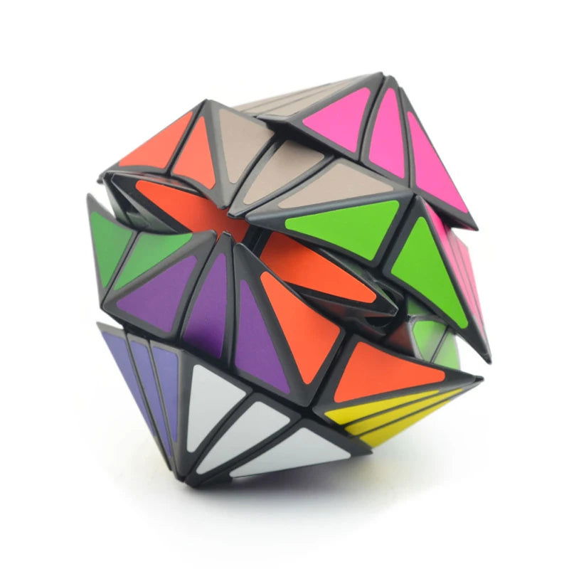 Eagle Eye Cube Carbon Fiber Magic Cube Colorful Sticker Speed Magico Cubo Brain Teaser Educational Toys For Children Magic Cubes - Slobuy