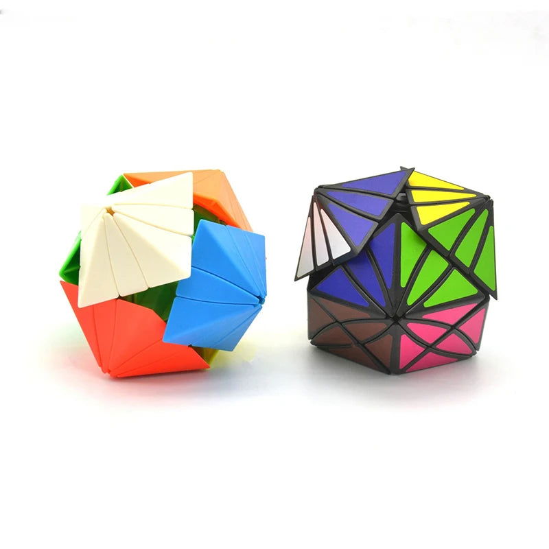 Eagle Eye Cube Carbon Fiber Magic Cube Colorful Sticker Speed Magico Cubo Brain Teaser Educational Toys For Children Magic Cubes - Slobuy