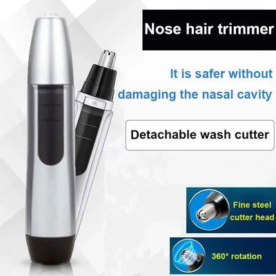 Ear Razor Personal Care Appliances Nose Trimmer Men Scissors Electric Nose Hair Trimmer for Men and Women Clippers Ears Hairs - Slobuy