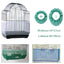 Easy Cleaning Bird Cage Covers Mesh Seed Catcher Guard Bird Cage Net Shell Skirt Dust-proof Mesh Parrot Cage Cover - Slobuy