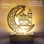 Eid Mubarak DIY Wooden Candle Holder Ramadan Decoration For Home Table Muslim Islamic Festival Party Candlestick Gift - Slobuy