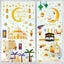 Eid Window Stickers Ramadan Decoration Eid Mubarak Decor for Home 2024 Ramadan Kareem Islam Muslim Party Supplies Eid Al-fitr - Slobuy