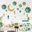 Eid Window Stickers Ramadan Decoration Eid Mubarak Decor for Home 2024 Ramadan Kareem Islam Muslim Party Supplies Eid Al-fitr - Slobuy
