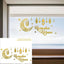 Eid Window Stickers Ramadan Decoration Eid Mubarak Decor for Home 2024 Ramadan Kareem Islam Muslim Party Supplies Eid Al-fitr - Slobuy