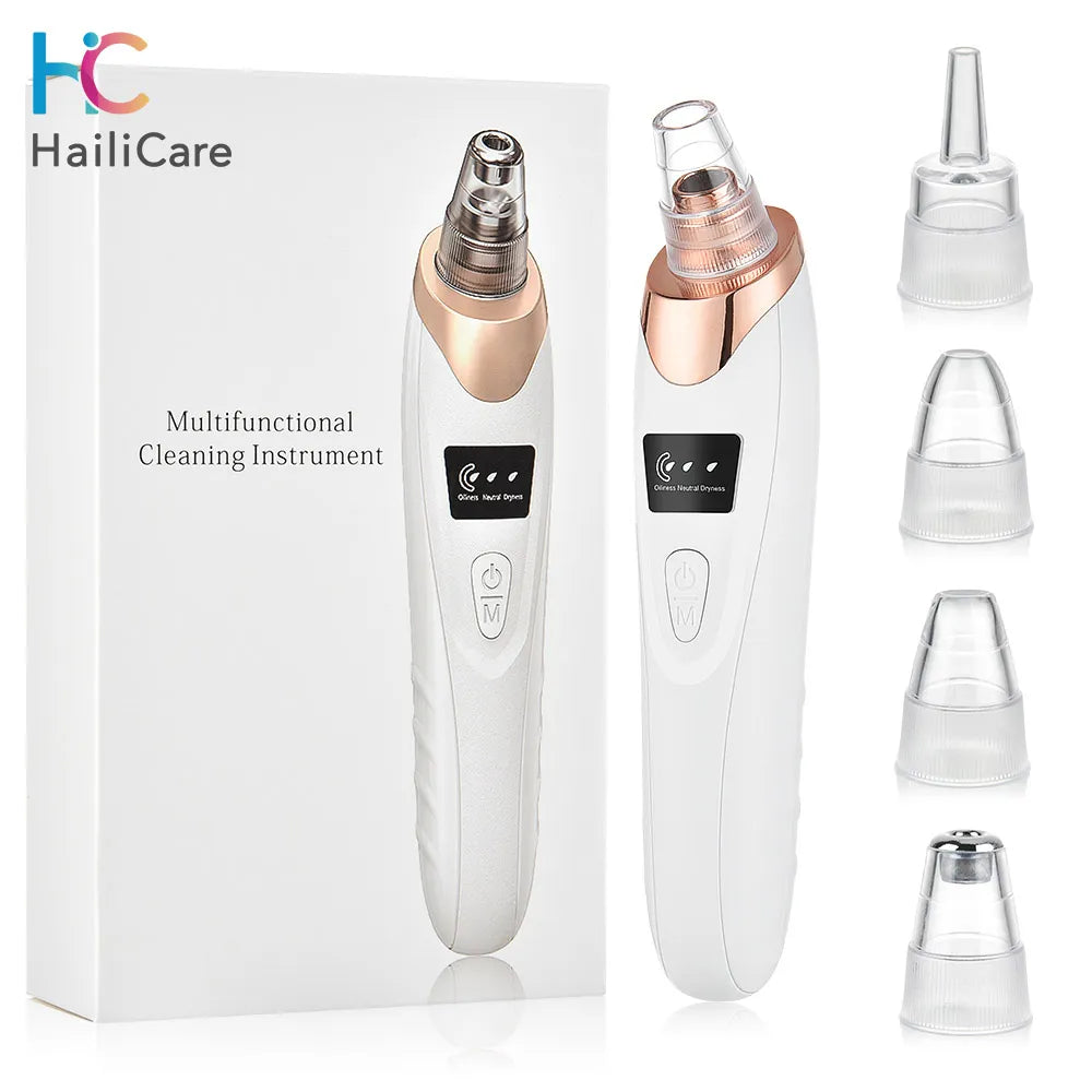 Electric Blackhead Remover Vacuum Acne Cleaner Black Spots Removal Facial Deep Cleansing Pore Cleaner Machine Skin Care Tools - Slobuy