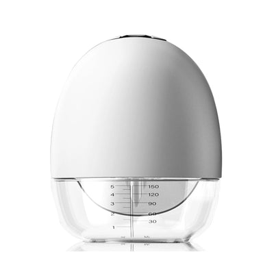 Electric Breast Pump Hands Free Wearable Breast Pump for Breastfeeding Low Noise Milk Pump with 150ml Milk Collector BPA-free - Slobuy