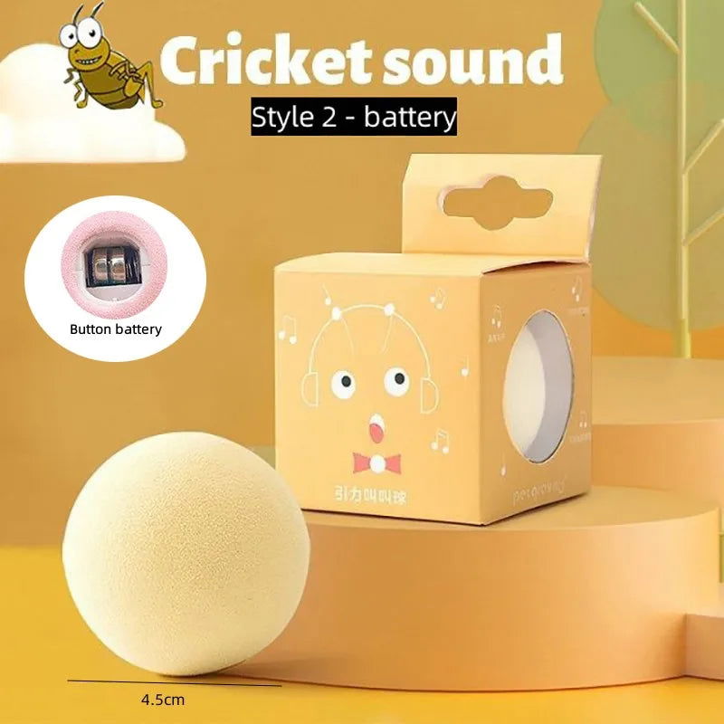 Electric Cat Ball Toys Automatic Rolling Smart Cat Toys for Cats Training Self-moving Kitten Toys for Indoor Interactive Playing - Slobuy