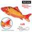 Electric Cat Toy Fish Pet Cat Toys Simulation Fish Swing Kitten Dance Fish Toy Funny Cats Chewing Playing Supplies USB Charging - Slobuy