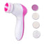 Electric Facial Cleaner 5 IN 1 Face Cleansing Brush Wash Machine Spa Skin Care Massager Blackhead Cleaning Facial Cleanser Tools - Slobuy