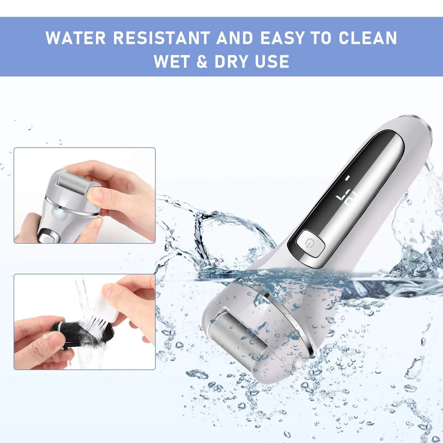 Electric Grinding Pedicure Tools Foot Sandpaper File for Heels Professional Foot Care Tool Dead Hard Skin Callus Remover - Slobuy