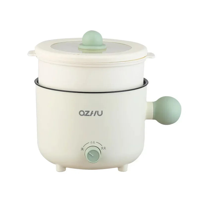 Electric Multi Cooker Portable Rice Cookers Hotpot Saucepan Stew Heating Pan Ramen Noodles Pot for Home and Kitchen Appliance - Slobuy