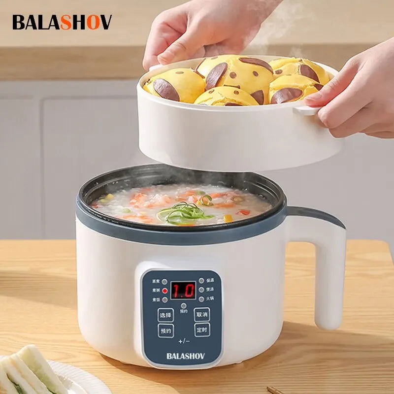 Electric Rice Cooker Single Double Layer 220V Multi Cooker Non-Stick Smart Mechanical MultiCooker Steamed Rice Pot For Home - Slobuy