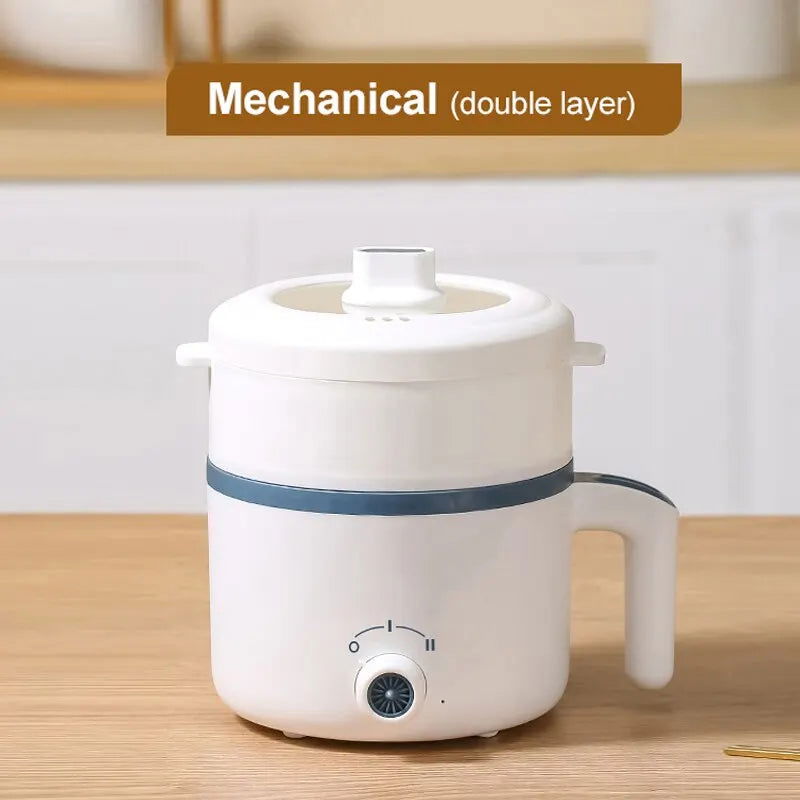 Electric Rice Cooker Single Double Layer 220V Multi Cooker Non-Stick Smart Mechanical MultiCooker Steamed Rice Pot For Home - Slobuy