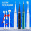 Electric Toothbrush Sonic Dental Teeth Whitening Kit Tooth Whitener Calculus Tartar Remover Tools Cleaner Stain Oral Care - Slobuy