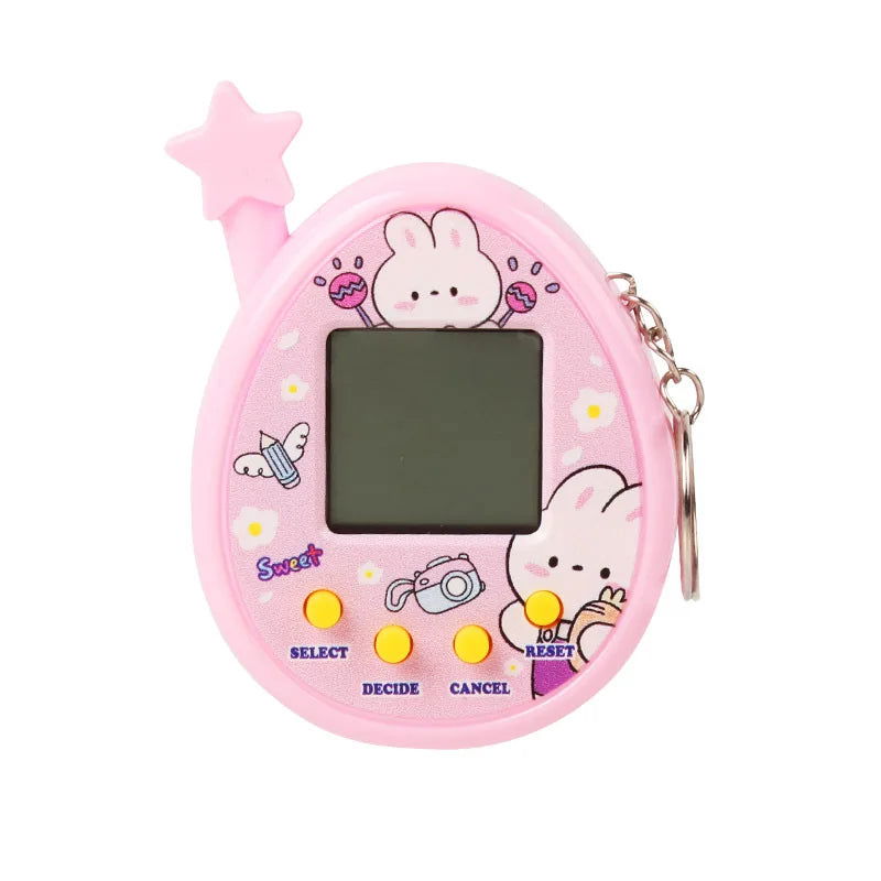 Electronic Pets Game Toys Virtual Tamagotchi Original Digital Animals Toys Mini Screen Game Machine Keychain Children's Toys - Slobuy