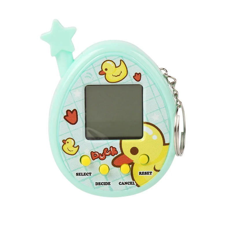 Electronic Pets Game Toys Virtual Tamagotchi Original Digital Animals Toys Mini Screen Game Machine Keychain Children's Toys - Slobuy