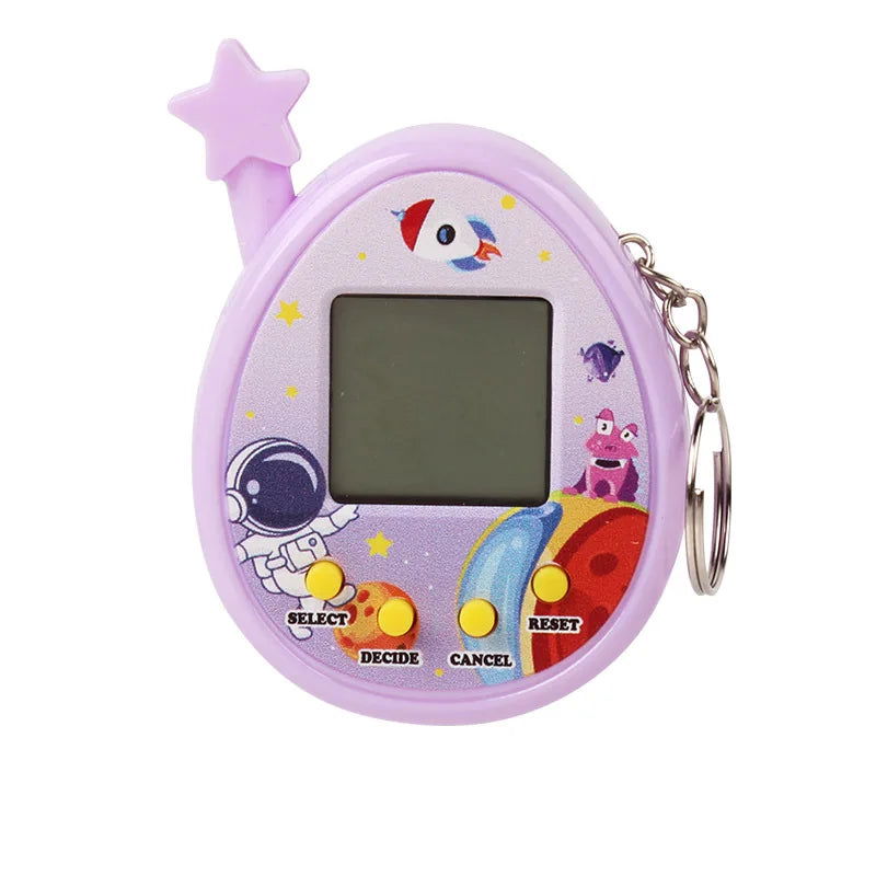 Electronic Pets Game Toys Virtual Tamagotchi Original Digital Animals Toys Mini Screen Game Machine Keychain Children's Toys - Slobuy
