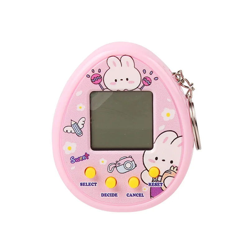 Electronic Pets Game Toys Virtual Tamagotchi Original Digital Animals Toys Mini Screen Game Machine Keychain Children's Toys - Slobuy