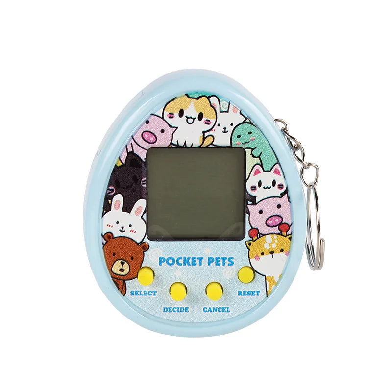 Electronic Pets Game Toys Virtual Tamagotchi Original Digital Animals Toys Mini Screen Game Machine Keychain Children's Toys - Slobuy