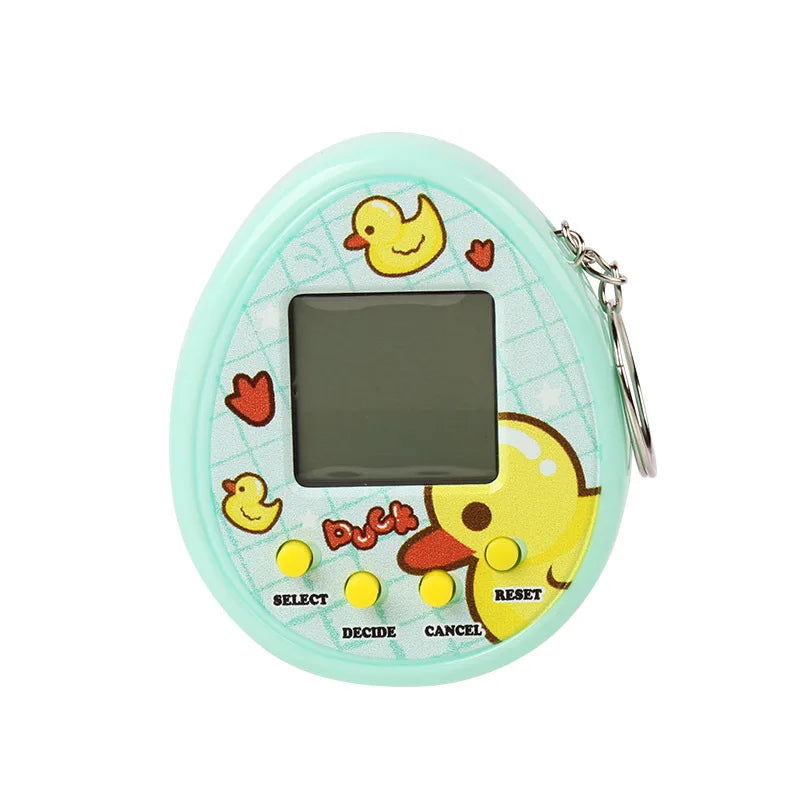 Electronic Pets Game Toys Virtual Tamagotchi Original Digital Animals Toys Mini Screen Game Machine Keychain Children's Toys - Slobuy