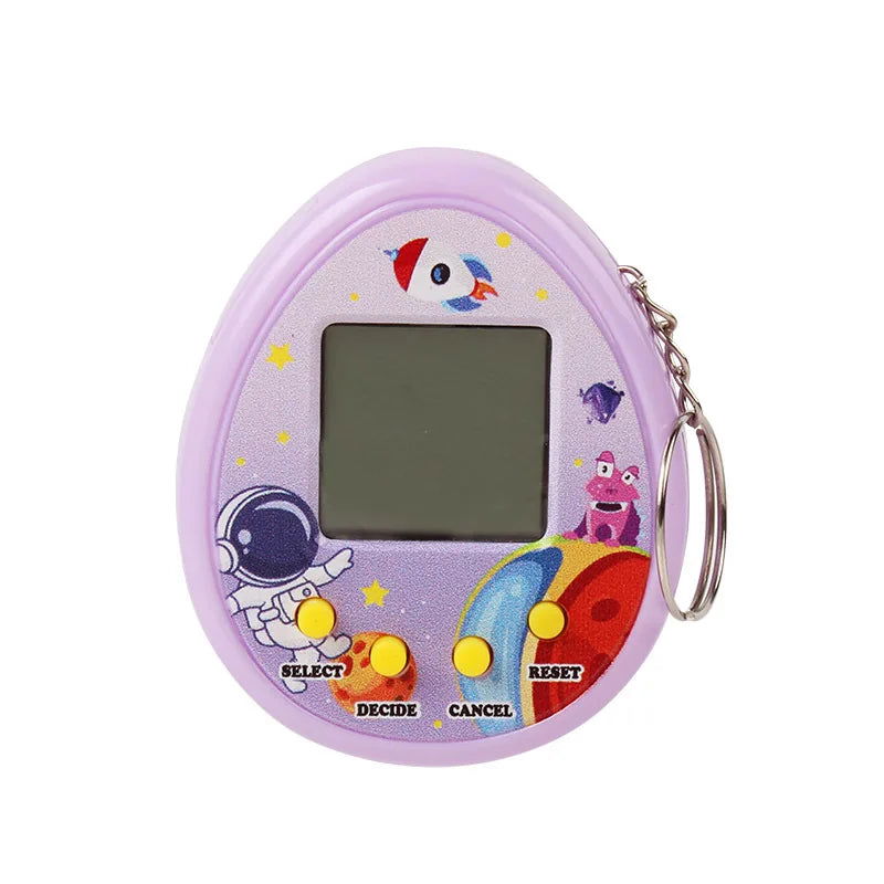 Electronic Pets Game Toys Virtual Tamagotchi Original Digital Animals Toys Mini Screen Game Machine Keychain Children's Toys - Slobuy