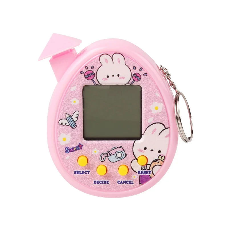 Electronic Pets Game Toys Virtual Tamagotchi Original Digital Animals Toys Mini Screen Game Machine Keychain Children's Toys - Slobuy
