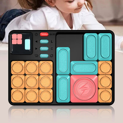 Electronic Slide Games Interactive Brain Teaser 500+ Levels Education Puzzles Toys for Kids Intelligence IQ Training - Slobuy