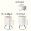 Elegant Oval, Odor-Sealing Plastic Trash Can With Hands-Free Foot Operation, Comes in Multiple Sizes – Perfect for Home or Offic - Slobuy